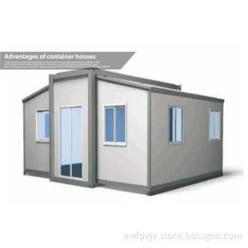 Flat pack folding container house / modular Villa with EPS